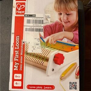 Hape Colorful Kids Weaving Loom